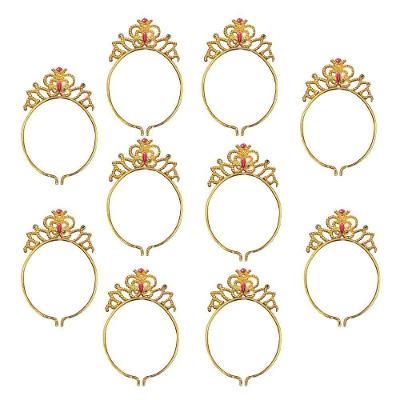 Tiara De Princesa Rainha Kit 10 Unidades
