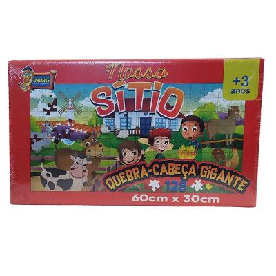 Quebra-cabeça Nosso Sítio - 128 Peças