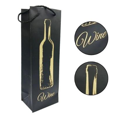 Sacola De Presente Papel Para Vinho - 35cm