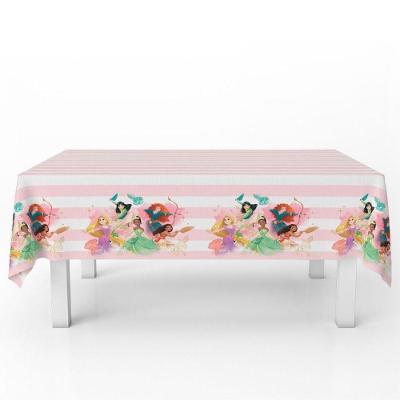 Toalha De Papel Princesas Disney 120cm X 220cm - 1 Unidade