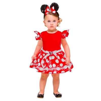 Fantasia Minnie Infantil Para Bebê
