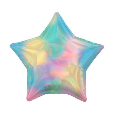 Balão Metalizado Estrela Degradê Candy - 18 Polegadas