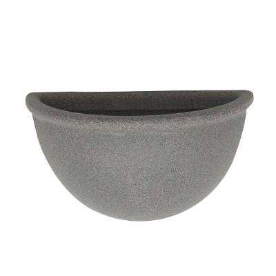 Vaso Parede Liso 34x20cm Granito Pedra