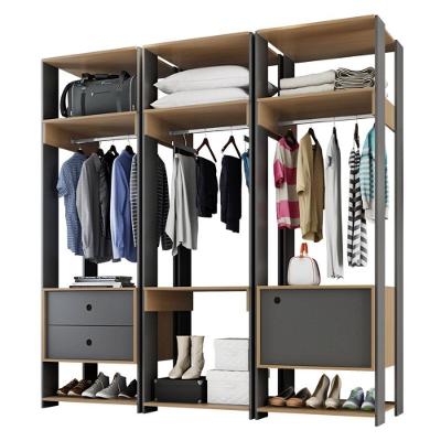 Guarda Roupa 2 Gavetas E 1 Porta Siena Preto Freijó