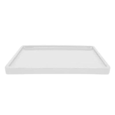 Bandeja De Festa Retangular 30cm X 18cm Cor Branco