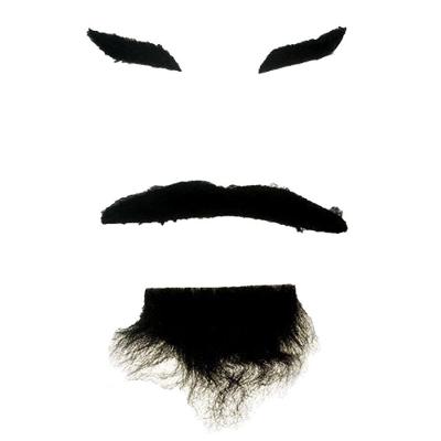 Barba Bigode E Sobrancelha De Pirata