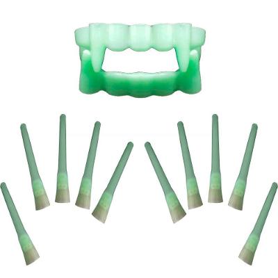 Dentadura E Unhas Neon - 11 Unidades