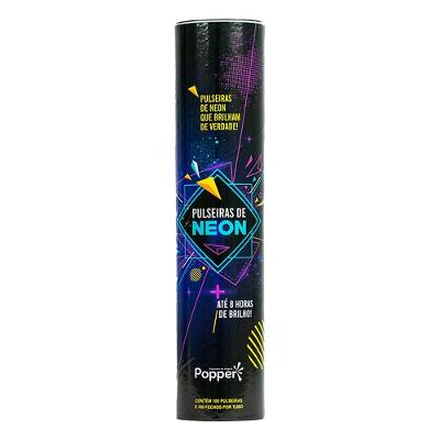Pulseira Neon Party Tubo - 100 Unidades