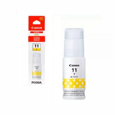 Tinta Canon Gi-11 Gi11 G11 Amarelo P/impressora G3160 G2160 G-3160 G-2160 Refil