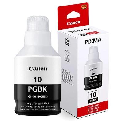 Tinta Canon Gi-10 Preto Gi10 G10 G6010 G7010 Gm2010 Gm4010 170ml