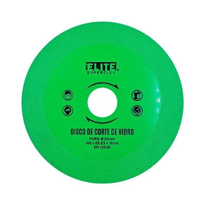 Disco Para Cortar Vidro Piso Espelho Porcelanato 110mm Elite