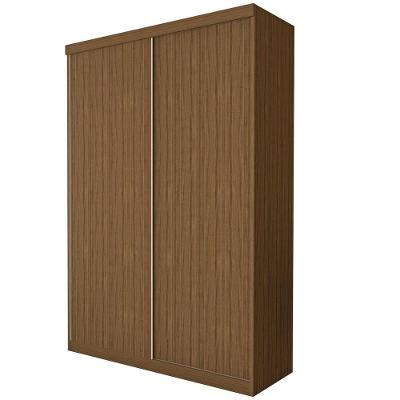 Guarda Roupa 2 Portas De Correr 2 Gavetas Kiara Minastex Freijó