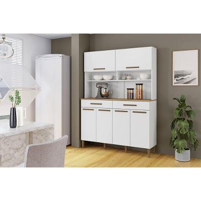 Kit Itália 6 Portas Master Arte Móveis Branco