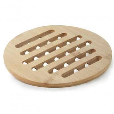 Descanso De Panela Redondo Ecokitchen Bambu 20x20 Cm - Mimo Style - Bm19140