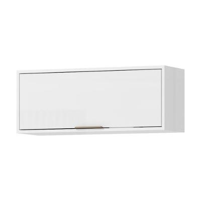 Armario Aereo Basculante Mdp 80 Cm Glor Agl01 Branco Neve Mxm