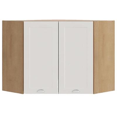 Armario Aereo Canto Obliquo 2 Portas 75 Cm Cd685 Branco Dtall