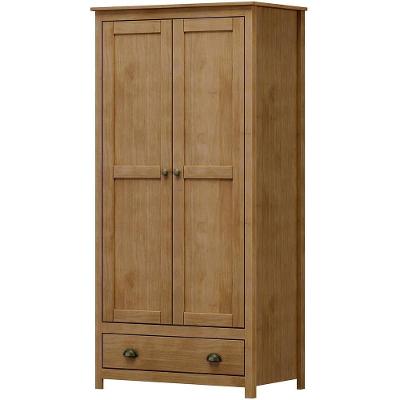 Armario 2 Pt 1 Gv Madeira Maciça 91 Cm 9103 Freijo Milani Store