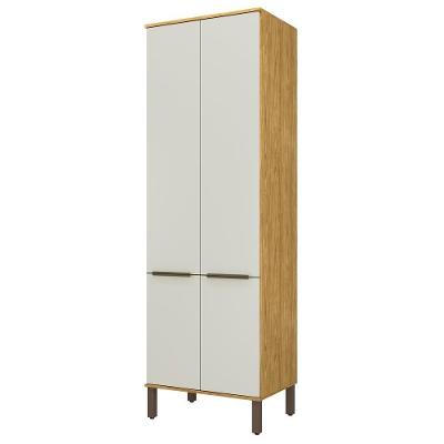Armario Paneleiro 4 Pt 70 Cm Vera Pve02 Marrocos Off White Mxm