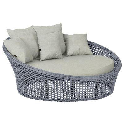 Chaise Hungria Pintura Preta Corda Náutica E3 Trama Original Prata