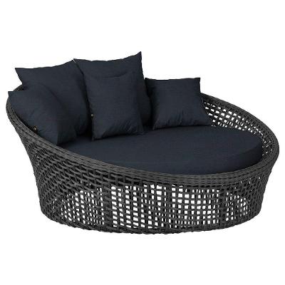 Chaise Hungria Pintura Preta Corda Náutica E12 Trama Preto