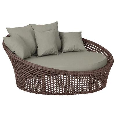 Chaise Hungria Pintura Marrom Corda Náutica E8 Trama Marrom