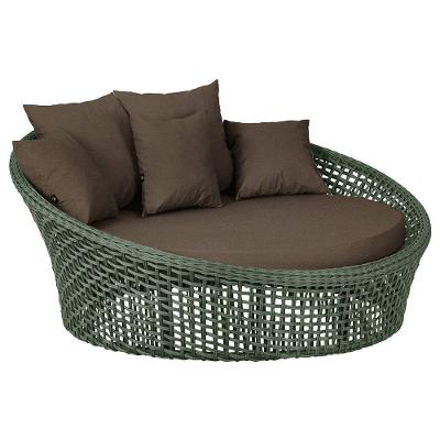 Chaise Hungria Pintura Preta Corda Náutica E9 Trama Original Verde