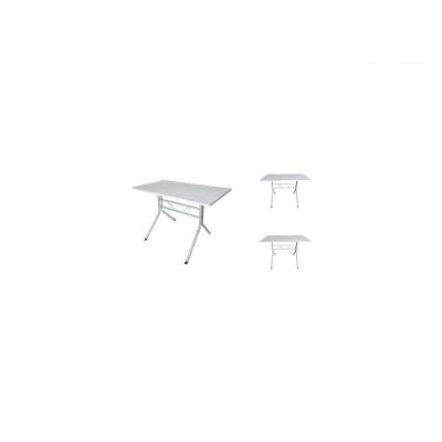 Kit 3 Mesas Moema 120x70 Branca Base Branca