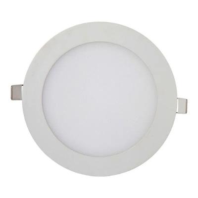 Kit 4 Painéis Led Embutir 12w Redondo Branca Morna 3000k