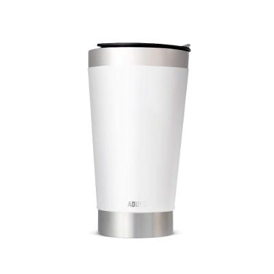 Copo Térmico Aduze Pub De Cerveja Branco 500ml Branco