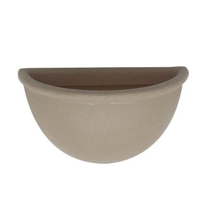 Vaso Parede Liso 34x20cm Caixa Master Com 6 Unidades Granito Areia