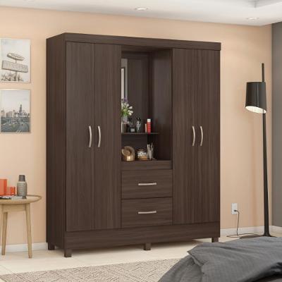 Guarda Roupa 4 Portas Dublin Cafe Touch