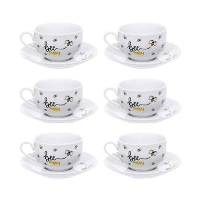 Conjunto De Xicaras Cha Honey 160ml 6pc