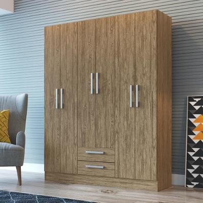 Guarda Roupa 6 Portas E 2 Gavetas Rp1620 Basic Decibal
