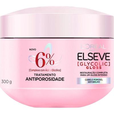 Máscara De Tratamento L'oréal Paris Elseve Glycolic Gloss 300gm