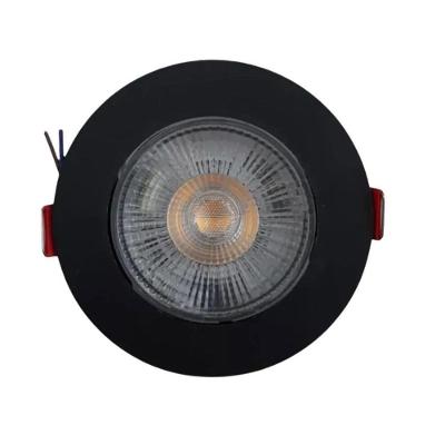 Spot Led Supimpa Avant Quadrado Preto - 5w - 3000k Luz Amarela