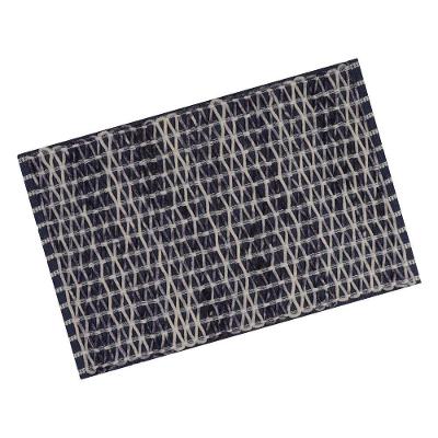 Tapete Indiano Aryan Algodão 45 X 70 Cm Macio Premium Azul