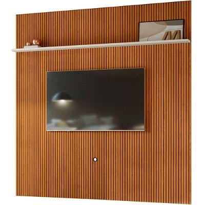 Painel Suspenso Piso-teto Para Tv 75 Polegadas Ferrari Cinamomo/off White