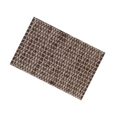 Tapete Indiano Aryan Algodão 45 X 70 Cm Macio Premium Marrom