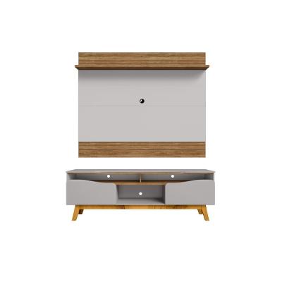 Jogo Painel E Rack Turim Cinamomo Off White