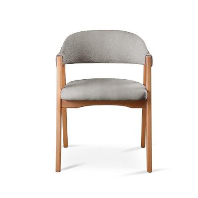 Cadeira Para Mesa De Jantar Gaia linho Cinza