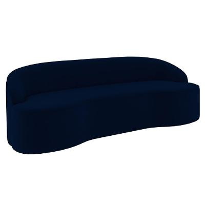 Sofá 4 Lugares Para Sala De Estar Living 260cm Theo D06 Veludo Royal - Mpozenato