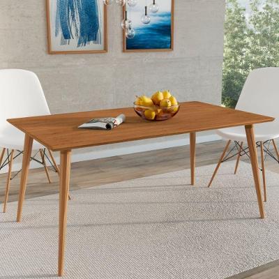 Mesa De Apoio Fenerbache 1,60 Sem Vidro Cedro