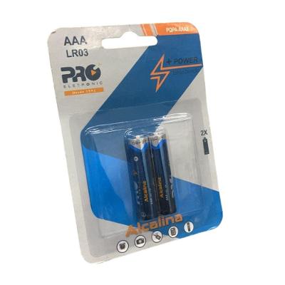 Pilha Alcalina Aaa Proeletronic Pqpa-aaa2 (lr03) Com 2...