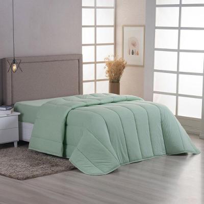 Edredom Minimal King Super Macio Malha 100% Algodão 01 Peça - Verde