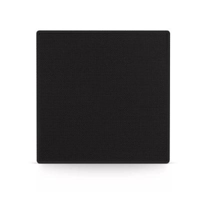 Caixa De Som Arandela Quadrada Preta 50w Rms Frahm 6cx 50