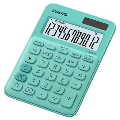 Calculadora De Mesa Casio Ms20uc 12 Dígitos Verde Marc Casio