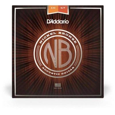 Encordoamento Violão Aço .010-.047 Nickel Bronze Nb1047 D