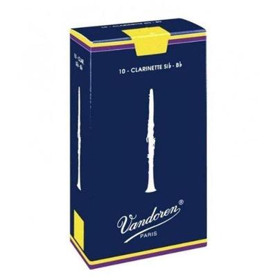 Palheta Tradicional Para Clarinete Sib 3 Vandoren Cr103 - Cx - 10