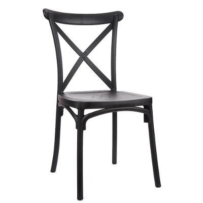 Cadeira De Design Katrina Interior E Exterior Preto
