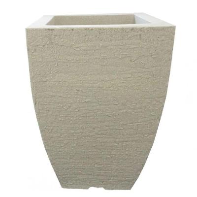 Vaso Polietileno Japi Quadrado Moderno Jvqmc20 Cimento
